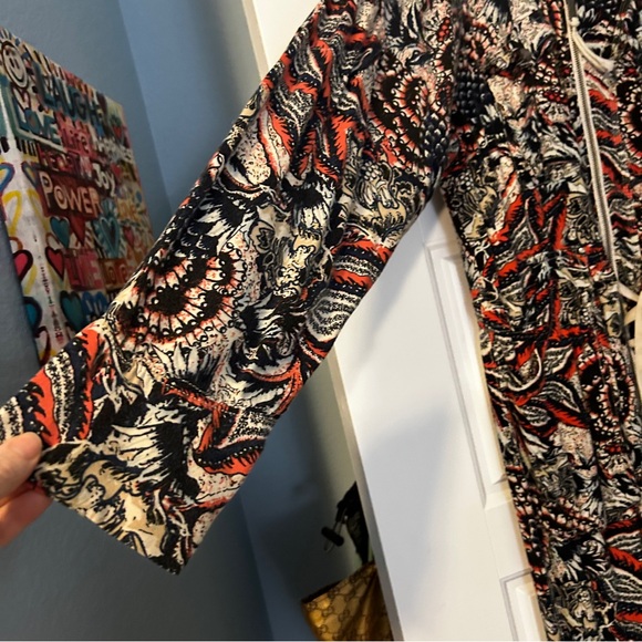 FP MOVEMENT Free People Printed Off to the Races Onesie Jumpsuit Size Small - Picture 7 of 15